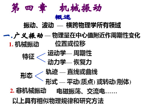大学物理 简谐振动