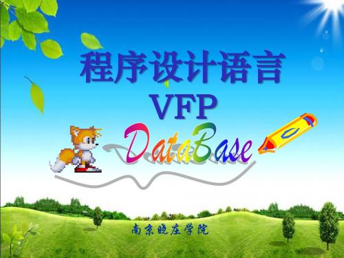 VFP教程 第2章