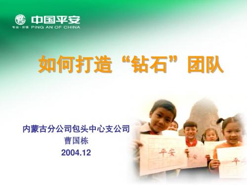 如何打造“钻石”团队