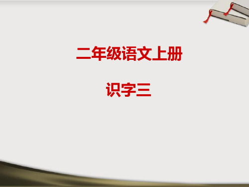二年级上册识字三课件.ppt
