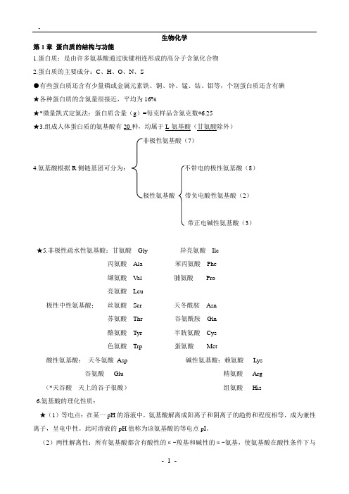 生物化学(1)