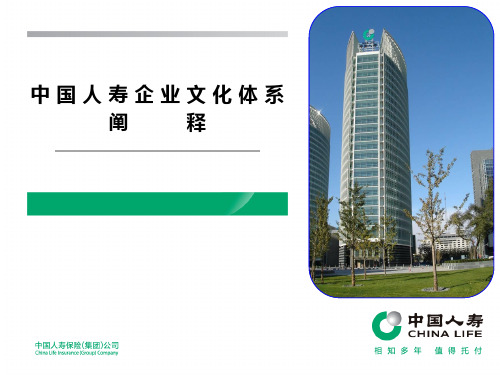 中国人寿双成企业文化讲述