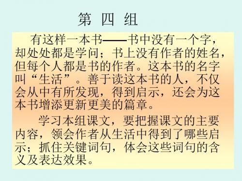 13、钓鱼的启示第一课时课件