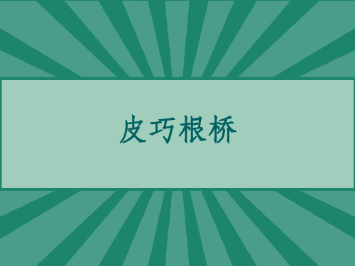 皮巧根桥 语文S版 四年级语文上册 PPT