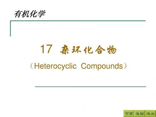 17杂环化合物