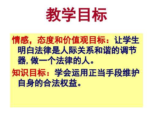 七年级政治法律就在身边1(PPT)5-2