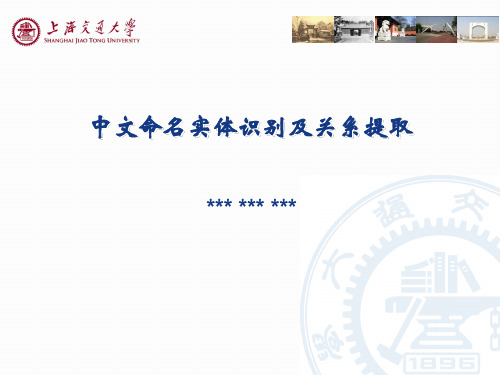 中文命名实体识别及关系提取初中教育精选演示课件.ppt