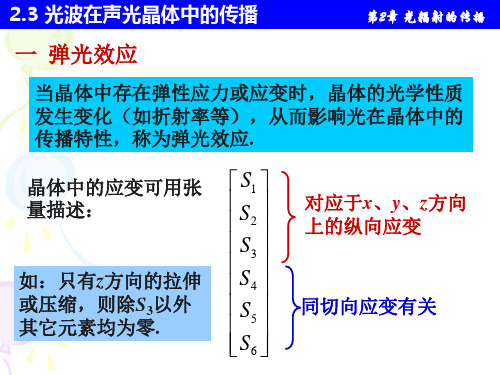 2_3 光波在声光晶体中的传播