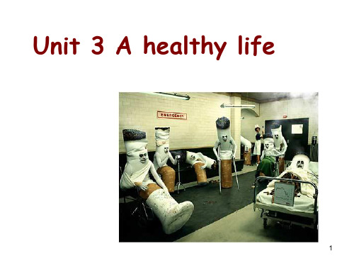 英语：Unit3 A healthy life(Reading)课件(新人教版选修6)