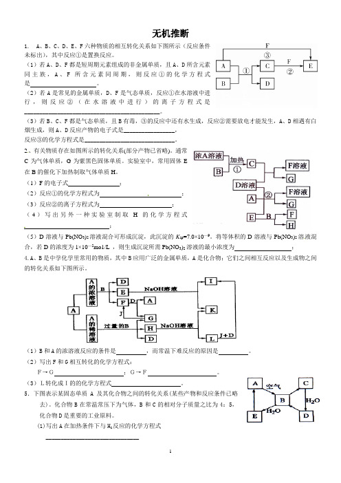 2012-2013无机推断