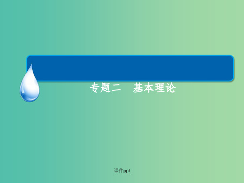 高考化学大二轮复习 专题6 化学反应速率与化学平衡