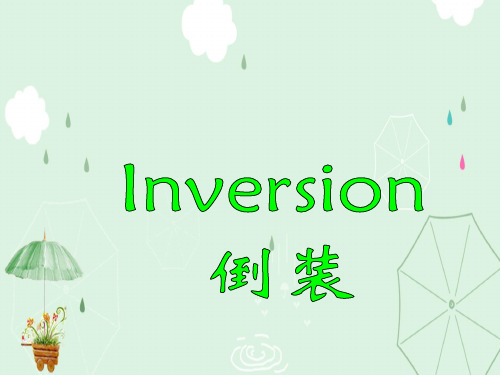 译林英语选修8Unit3 Inversion(共29张PPT)