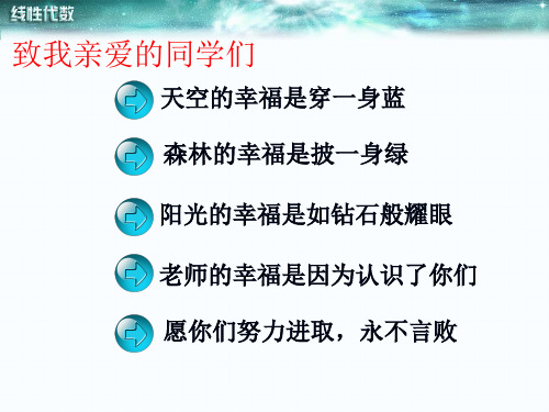 第一章  行列式1.1