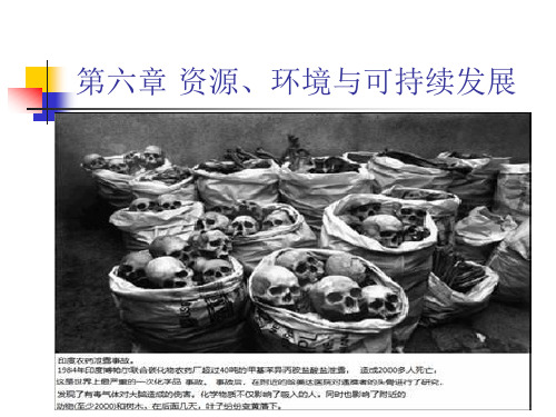 发展经济学PPT完整版 第六章 资源、环境与可持续发展