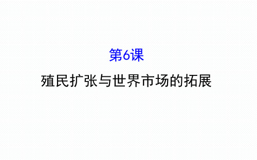 人教版高一历史必修二第二单元2.6