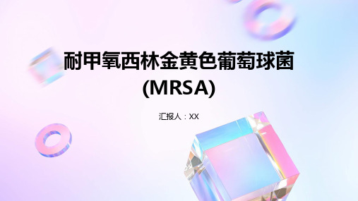 耐甲氧西林金黄色葡萄球菌(MRSA)