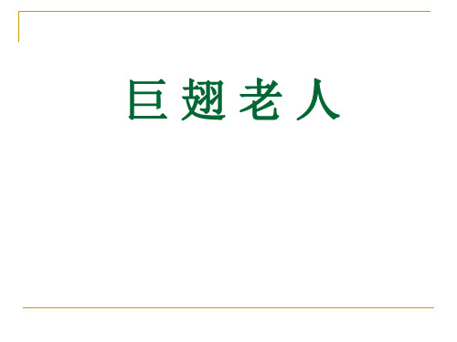 巨翅老人