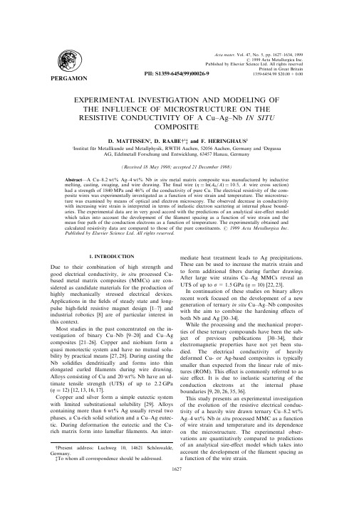 Acta mater. Vol. 47 pp. 1627 (1999) conductivity