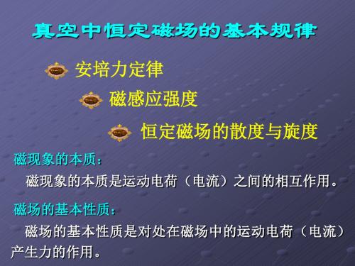 7真空恒磁场.