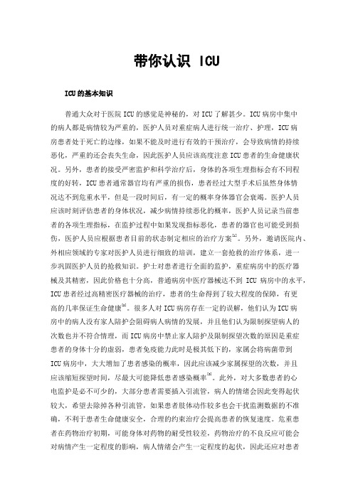 带你认识ICU