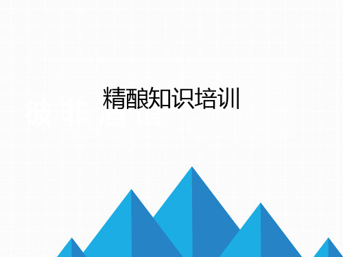 精酿知识培训 ppt课件