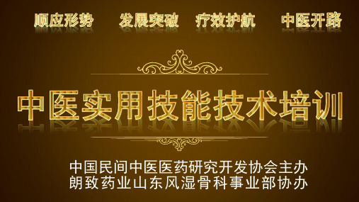 中医实用技能技术培训-易正针