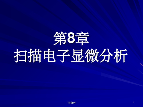 《电子显微分析》PPT课件 (2)