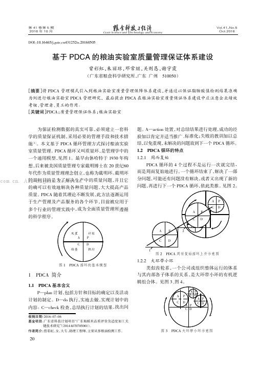 基于PDCA的粮油实验室质量管理保证体系建设