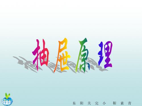 抽屉原理《第二课时》