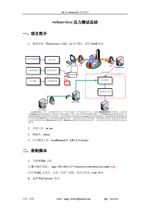 webservices压力测试总结_板栗