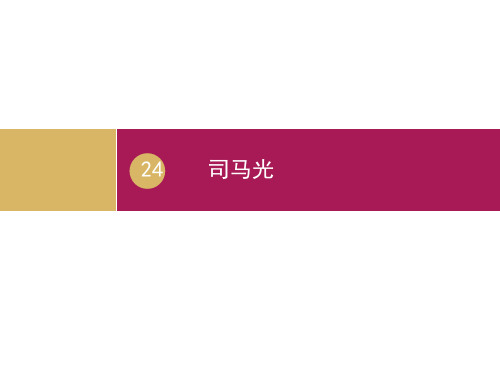最新部编版三年级上册语文同步课件24.司马光