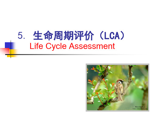 产业生态学基本方法生命周期评价LCA