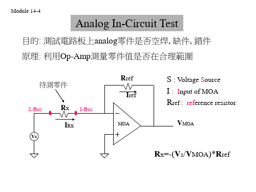 analog测试介绍