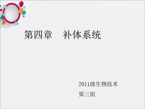 《补体系统》PPT课件