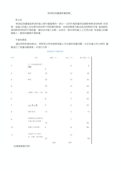 桥梁砼防撞墙质量控制(20210201103719)