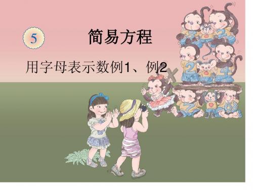 用字母表示数(xin)