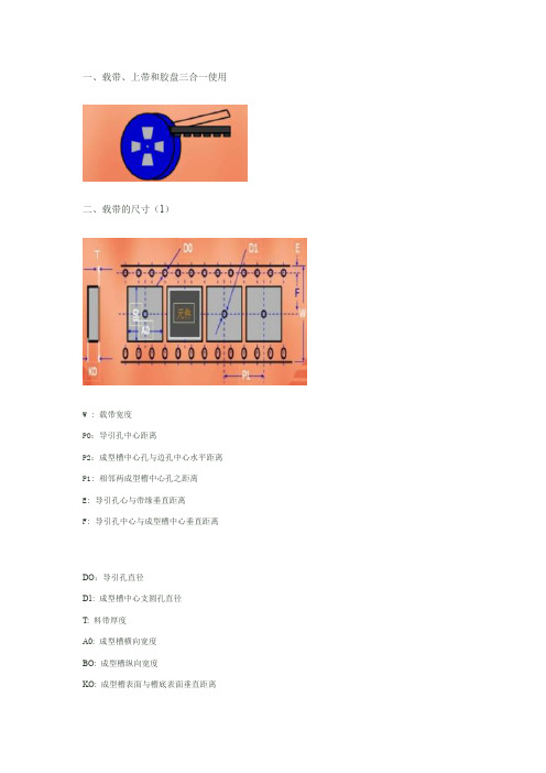 载带常规设计资料