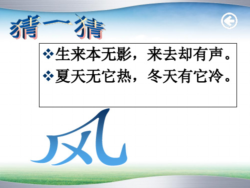 浙教版初中科学八上2.4《风和降水》(共22张PPT)