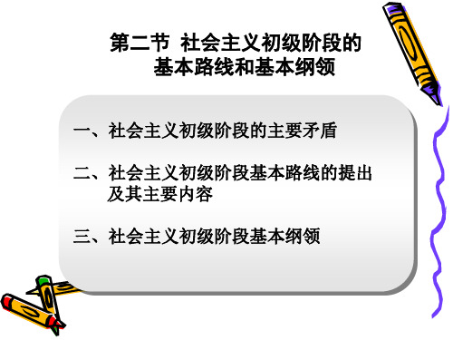 党在社会主义初级阶段的基本路线