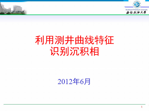 测井曲线识别沉积相