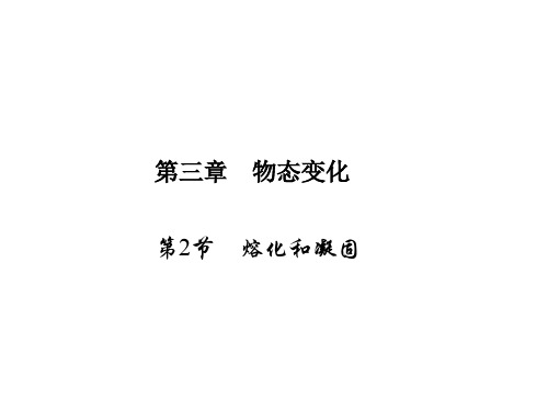 初中物理  物态变化16(6份) 人教版1优秀课件
