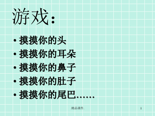 部编版2016新教材《比尾巴》演示版.ppt