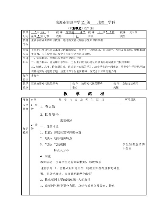 11东亚概述