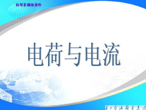 电荷与电流浙江教育出版八年级上第四章