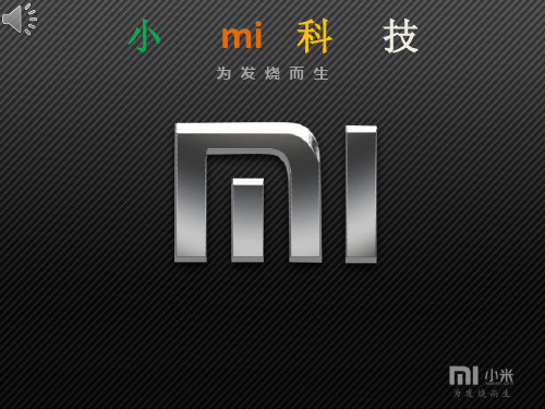 小米公司战略管理——管理学基础作业汇编