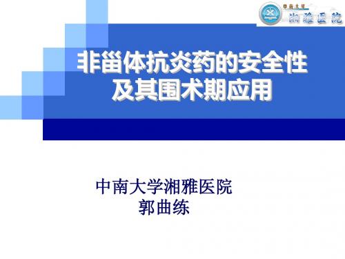 3-围术期安全使用NS郭曲练
