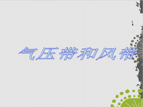 高考地理第一轮复习——季风环流(25页)