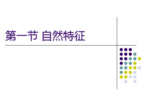 西北地区自然特征PPT课件