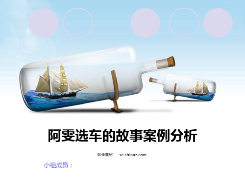 阿雯选车