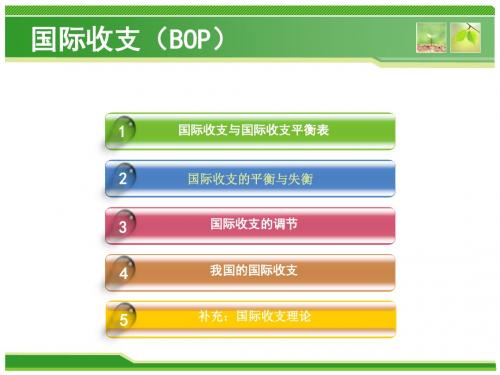 国际收支理论
